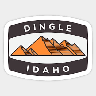 Dingle, ID - Mountains Sticker